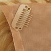 Luxurious human hair toppers with silk top Ladies hair toppers Invisible natural scalp hair toppers